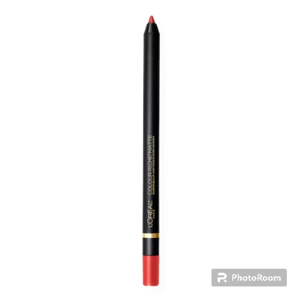 5 x L'Oreal Paris Colour Matte Sharpening Lip Liner 100 Matte In Manhattan